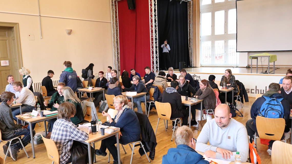 Volles Haus beim Azubi-Speed-Dating